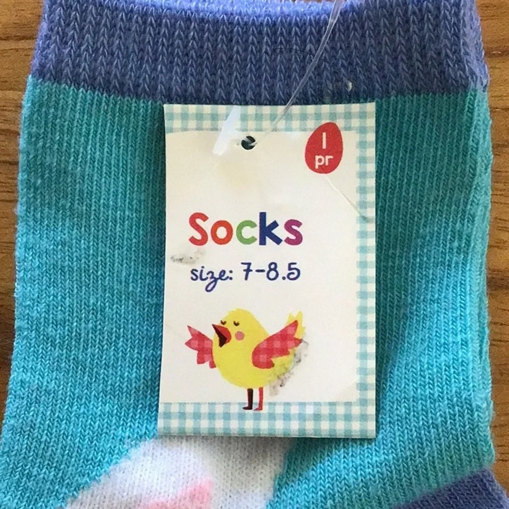 Easter Casual Crew Socks Trio - NWT